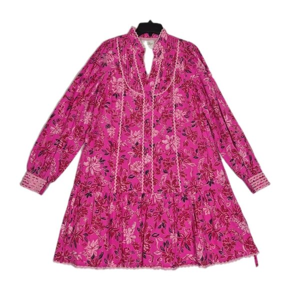 Lilly Pulitzer Women's Dress Size 4 Arletta Passion Fruit Pink Floral (25) - Picture 3 of 16